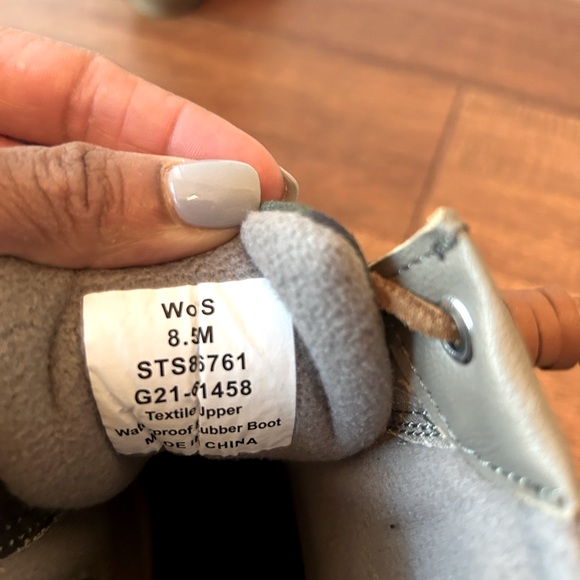 BRAND NEW, never worn Sperry Syren Gulf Camo Duck Boot, size 8.5M - Picture 4 of 9